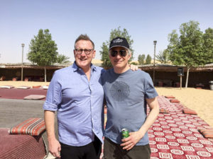 Rabbi Daniel Weiner with Pastor Dean Curry