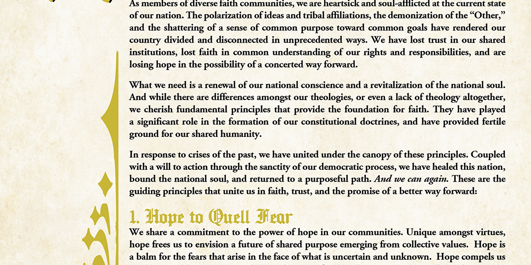 A Civic Covenant